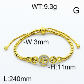 SS Bracelet  6B4002129ahlv-224