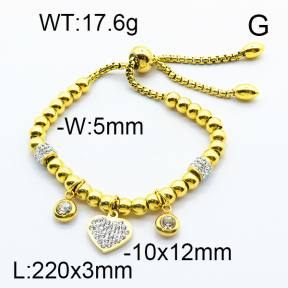 SS Bracelet  6B4002139ahlv-224