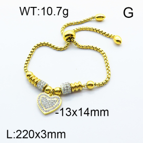 SS Bracelet  6B4002142vhha-224