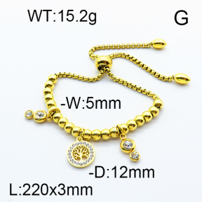 SS Bracelet  6B4002145ahlv-224