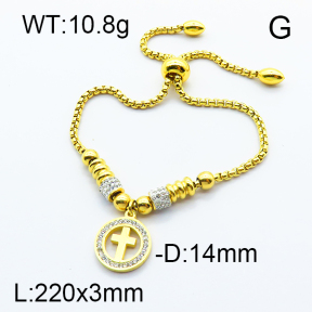 SS Bracelet  6B4002156vhha-224