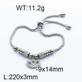 SS Bracelet  6B4002163vbpb-224