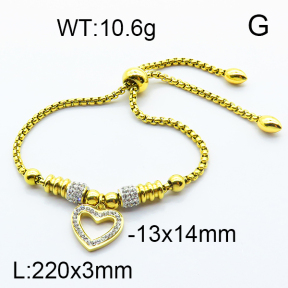 SS Bracelet  6B4002168vhha-224