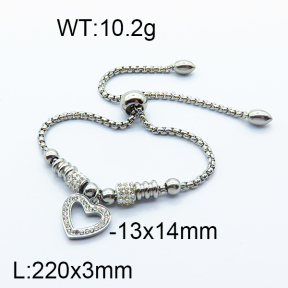 SS Bracelet  6B4002169vbpb-224