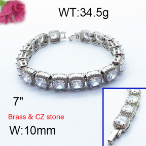 Fashion Brass Bracelet  F6B404462bmpb-905