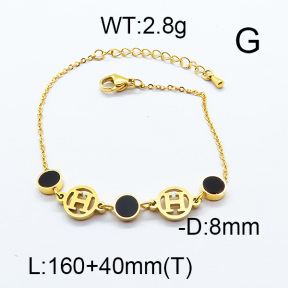 SS Bracelet  6B4002217vbpb-669