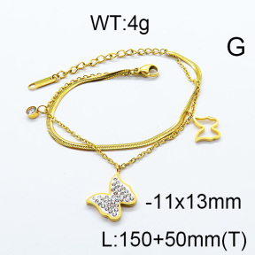 SS Bracelet  6B4002221bhva-434