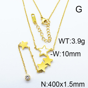 SS Necklace  6N4003240bhva-669