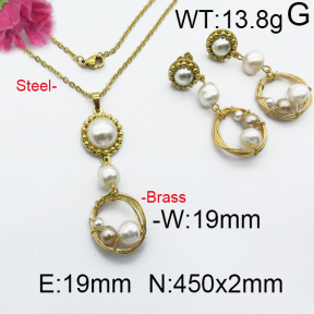 Fashion Brass Sets  F5S000005biib-J48