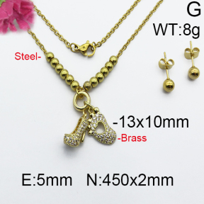 Fashion Brass Sets  F5S000013vhnv-J48