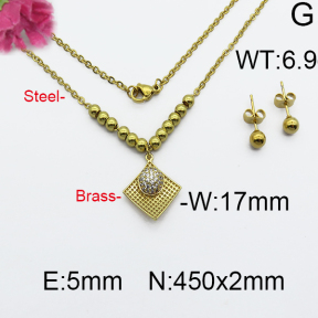 Fashion Brass Sets  F5S000019ahpv-J48