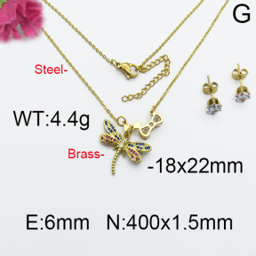 Fashion Brass Sets  F5S000029ahjb-J48