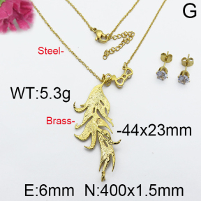 Fashion Brass Sets  F5S000030ahjb-J48