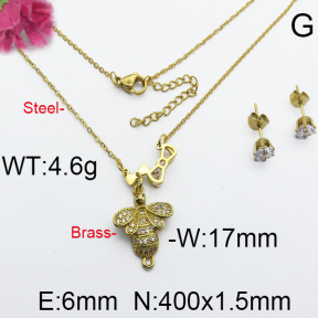 Fashion Brass Sets  F5S000031ahjb-J48