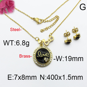 Fashion Brass Sets  F5S000034ahjb-J48