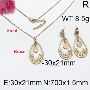 Fashion Brass Sets  F5S000039ahjb-J48