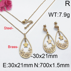 Fashion Brass Sets  F5S000041ahjb-J48