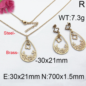 Fashion Brass Sets  F5S000042ahjb-J48