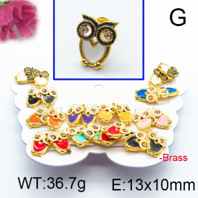 Fashion Brass Earrings  F6E301117vhmv-K01
