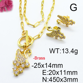 Fashion Brass Sets  F6S002575vhnv-J22