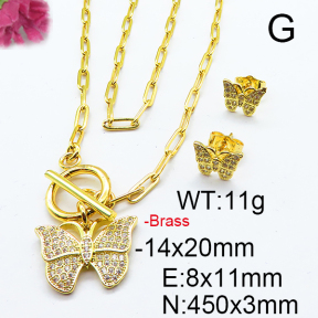 Fashion Brass Sets  F6S002583vhnv-J22