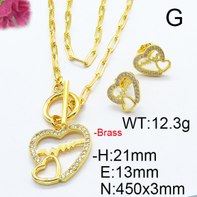 Fashion Brass Sets  F6S002585vhnv-J22