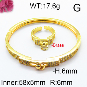 Fashion Brass Sets  F6S002609aija-J22