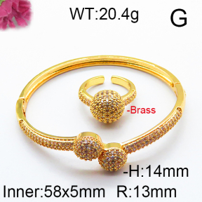 Fashion Brass Sets  F6S002613aija-J22