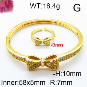 Fashion Brass Sets  F6S002614aija-J22