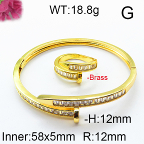 Fashion Brass Sets  F6S002619aija-J22