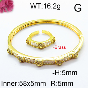 Fashion Brass Sets  F6S002620aija-J22