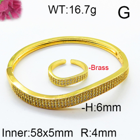 Fashion Brass Sets  F6S002621aija-J22