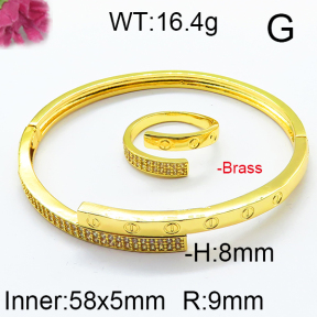 Fashion Brass Sets  F6S002623aija-J22