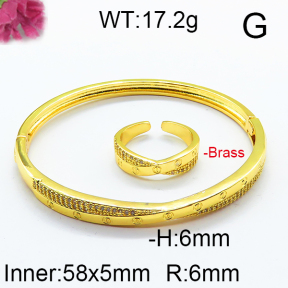 Fashion Brass Sets  F6S002624aija-J22