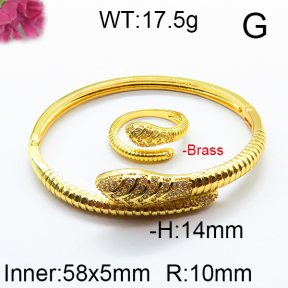 Fashion Brass Sets  F6S002625aija-J22