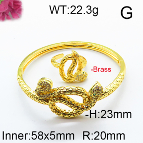 Fashion Brass Sets  F6S002626aija-J22