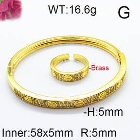 Fashion Brass Sets  F6S002627aija-J22