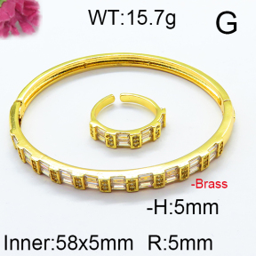 Fashion Brass Sets  F6S002633aija-J22