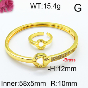 Fashion Brass Sets  F6S002637aija-J22