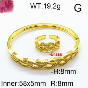 Fashion Brass Sets  F6S002643aija-J22