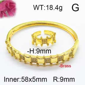 Fashion Brass Sets  F6S002647aija-J22