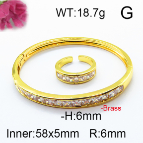 Fashion Brass Sets  F6S002648aija-J22