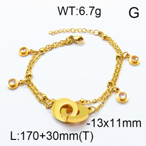 SS Bracelet  6B4002232bbml-372