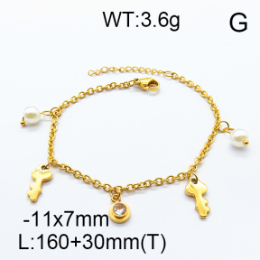 SS Bracelet  6B4002233vbll-372