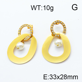 SS Earrings  6E4003292vbnb-372