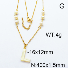 SS Necklace  6N3001084vbmb-372