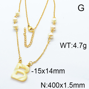 SS Necklace  6N3001085vbmb-372
