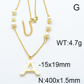 SS Necklace  6N3001087vbmb-372