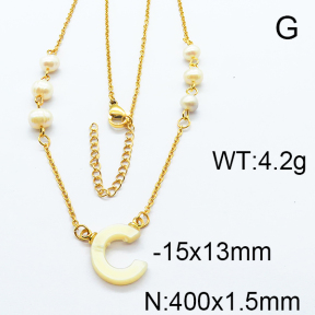 SS Necklace  6N3001088vbmb-372