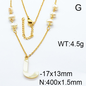 SS Necklace  6N3001089vbmb-372